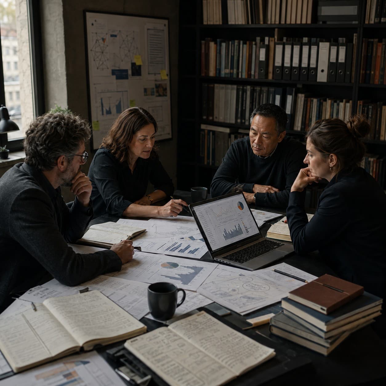 Séance de travail dans une école ou un organisme de formation, autour de la préparation aux risques majeurs.